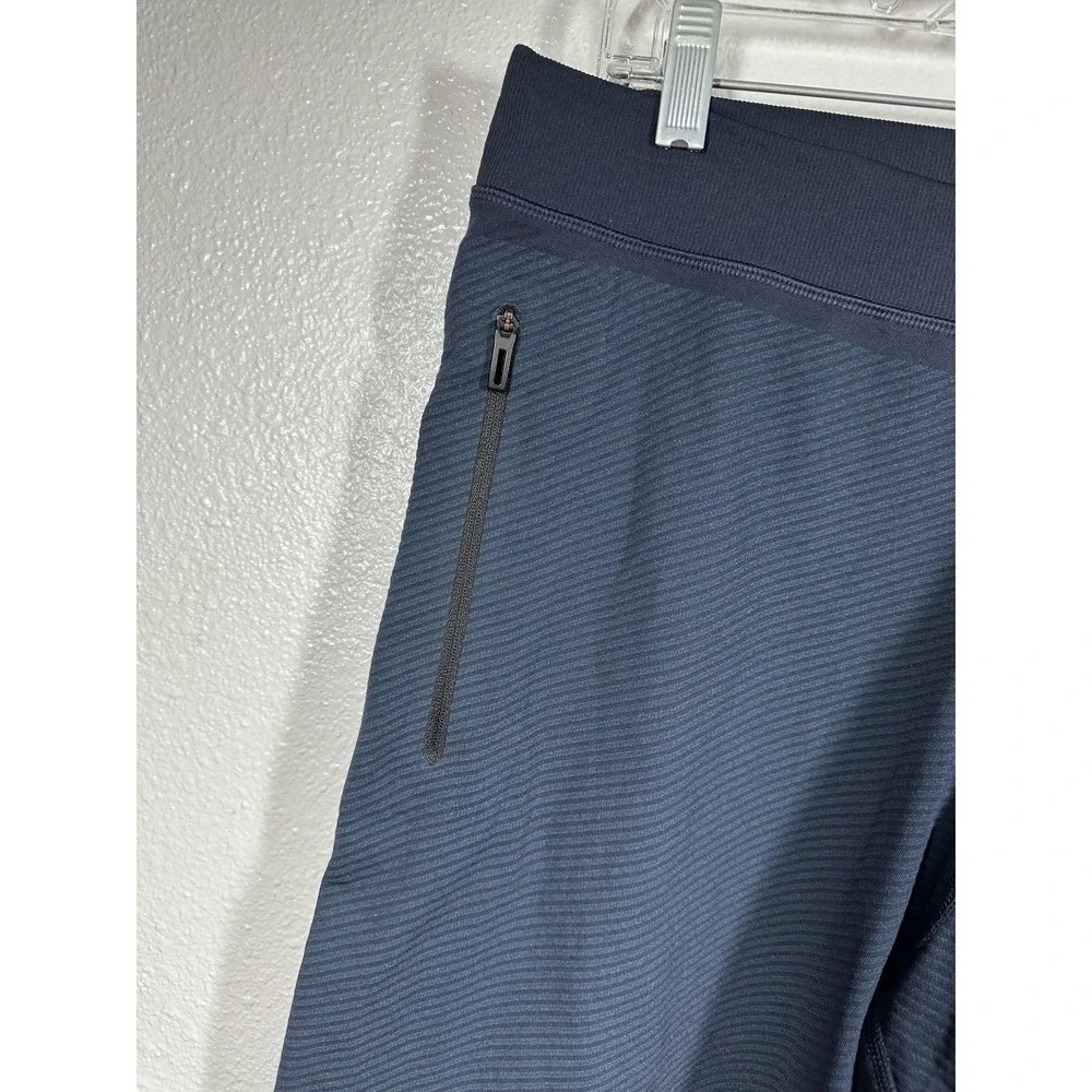 Adidas Shorts Mens Large Navy Blue Parley For The Oceans Athletic Zip Pocket Gym